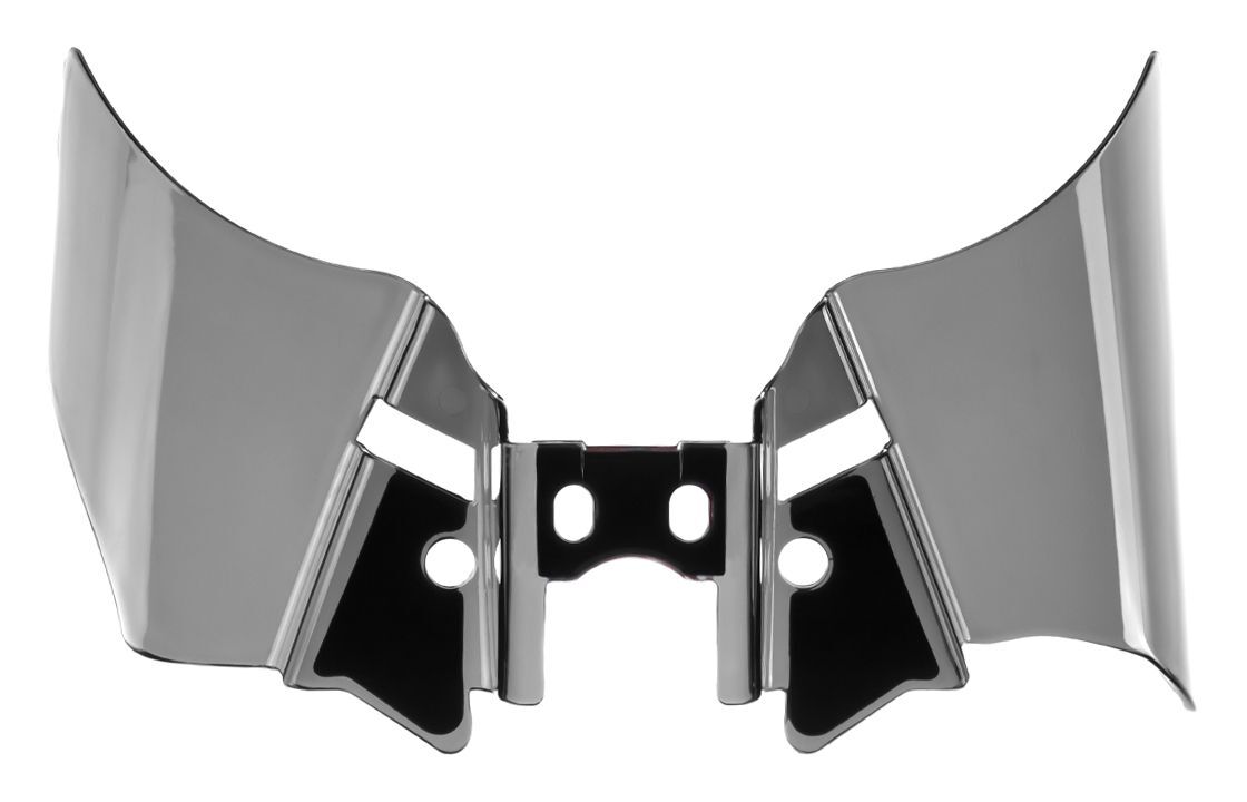 HogWorkz Smoked Mid-Frame Air Deflectors For Harley Dyna 1999-2017