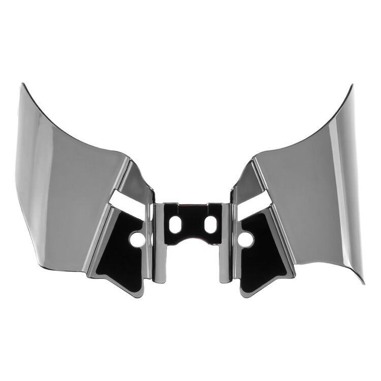 HogWorkz Smoked Mid-Frame Air Deflectors For Harley Dyna 1999-2017