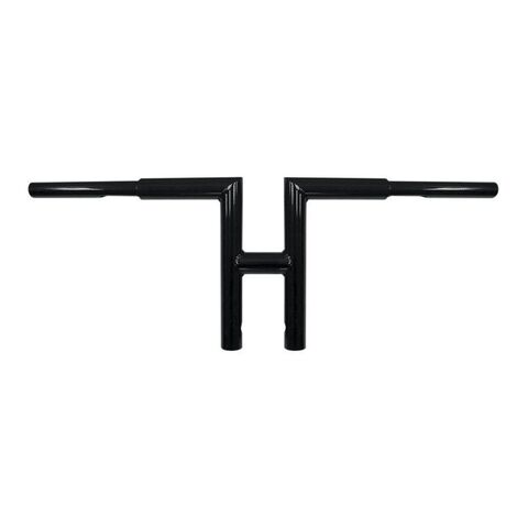LA Choppers 1 1/4" Miter-T Handlebars For Harley 10" Rise / Black [Open Box]