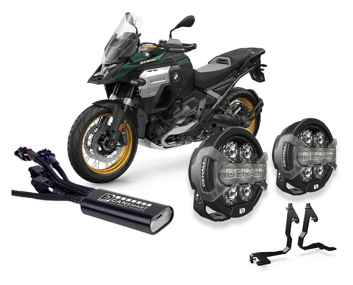 【値下げしました】DENALI D7 PRO BMW R1300GSフォグランプ Denali D7 Pro CANsmart Lighting Bundle BMW R1300GS Adventure 2025