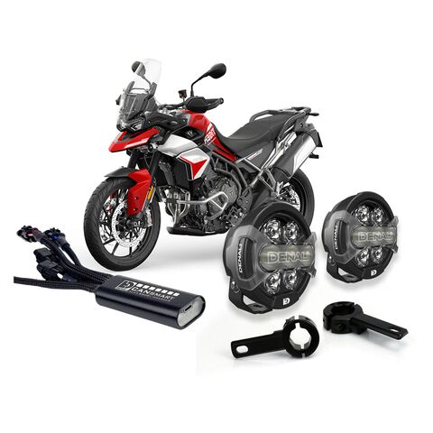 Denali D7 Pro CANsmart Lighting Bundle Triumph Tiger 900 GT / 1200 GT / Rally / Pro / Explorer 2020-2025
