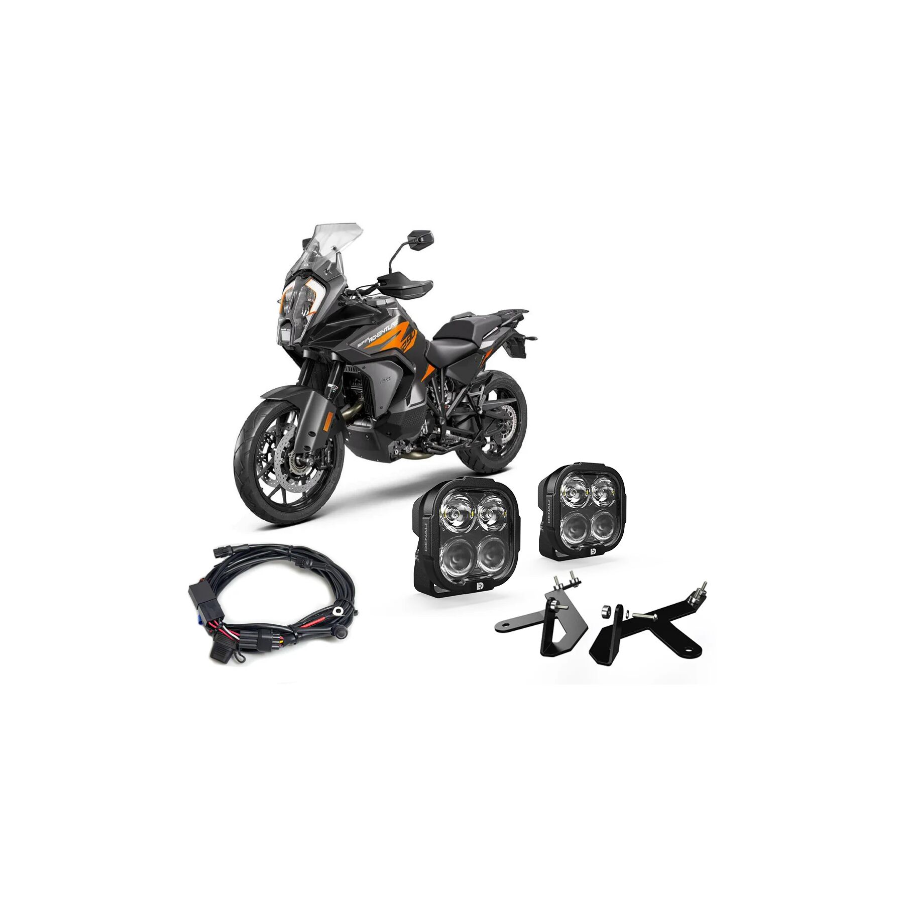Denali DL4 Essential Lighting Bundle KTM 1290 Super Adventure R / S 20