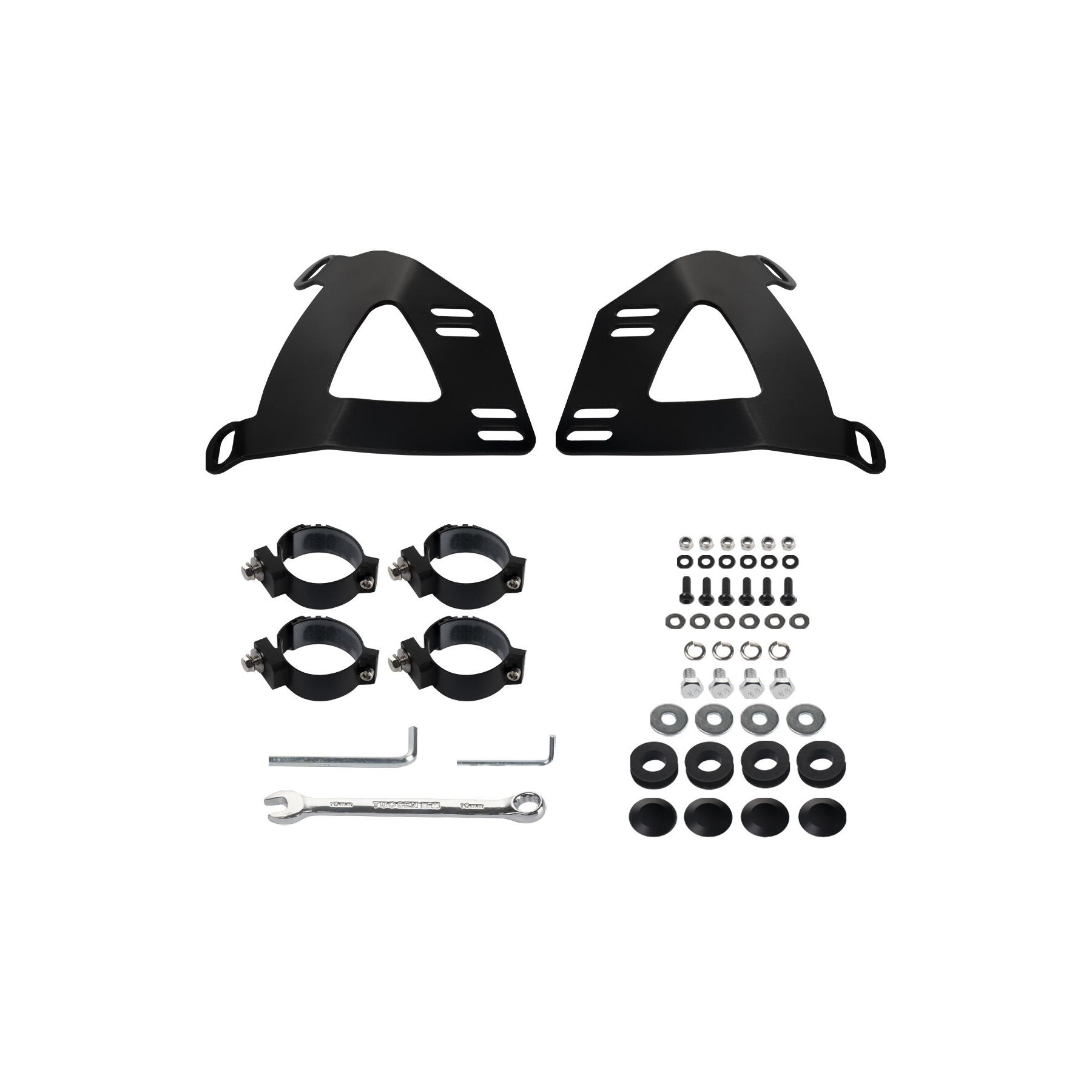 Hogworkz Menace Fairing Brackets For Harley Low Rider S / Sport Glide 