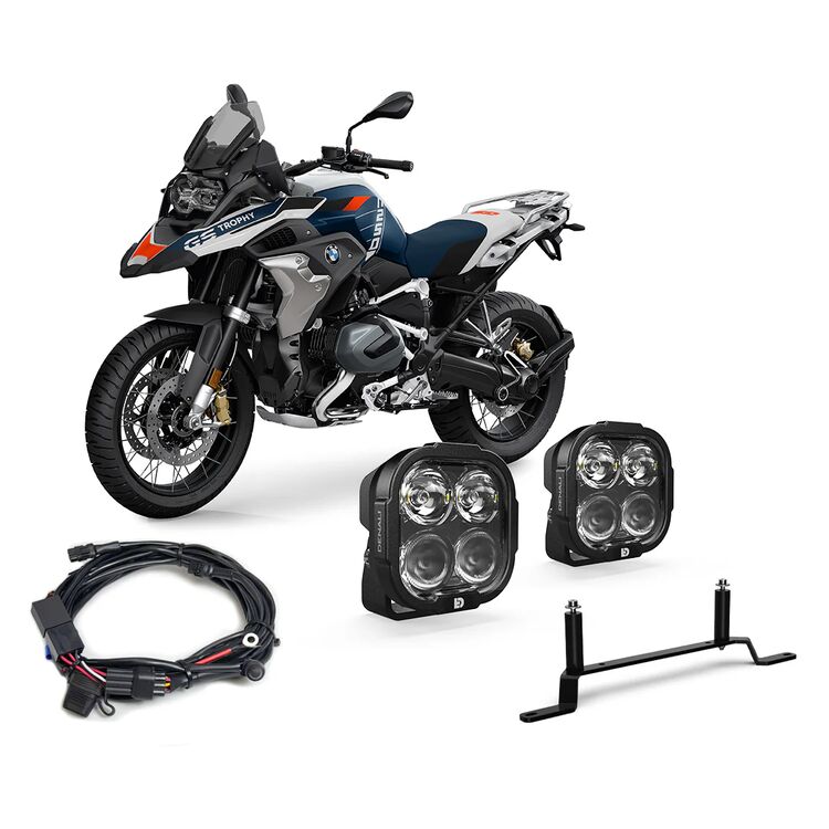 Denali DL4 Essential Lighting Bundle BMW R1200GS / R1250GS 2013-2023