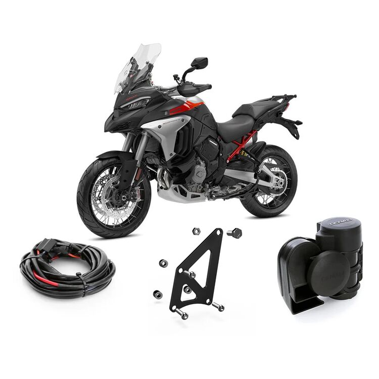 Denali SoundBomb Horn Bundle Ducati Multistrada V4 2021-2026