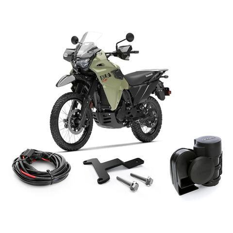 Denali SoundBomb Horn Bundle Kawasaki KLR650 / S 2022-2026