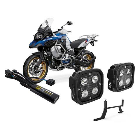 Denali D4 CANsmart Plug-N-Play LED Lighting Bundle BMW R1250GS Adventure 2019-2024