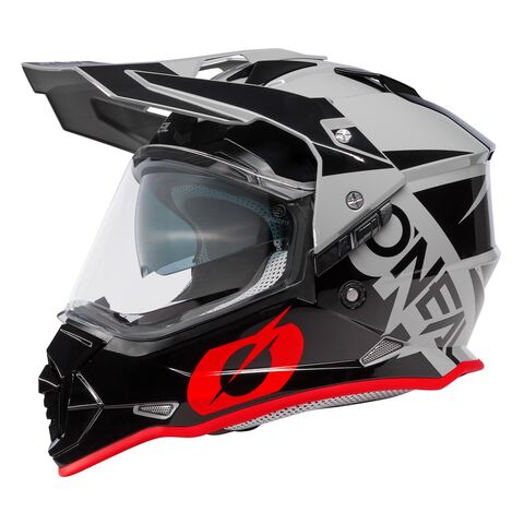 O'Neal Sierra II Helmet Grey/Black/Red / LG [Open Box]