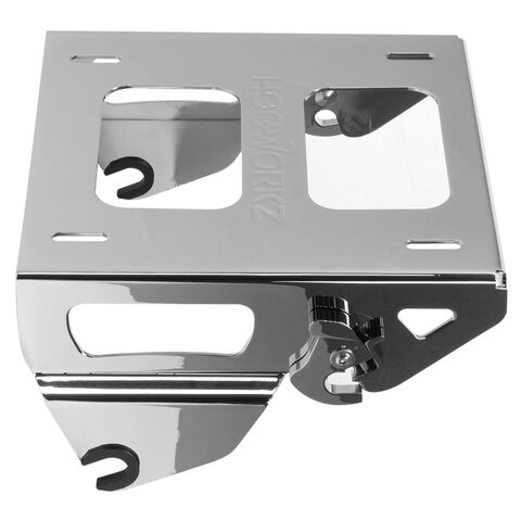 HogWorkz Solo Tour Pack Mount For Harley Touring 2009-2025 Chrome [Previously Installed]