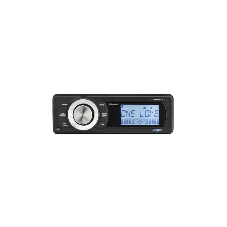 Aquatic AV Bluetooth Stereo For Harley Touring 1998-2013 [Open Box]