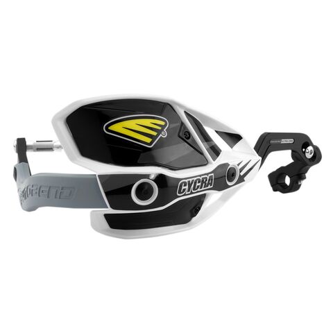 Cycra Probend Ultra CRM Wrap Around Handguards White/Black / 7/8" [Previously Installed]