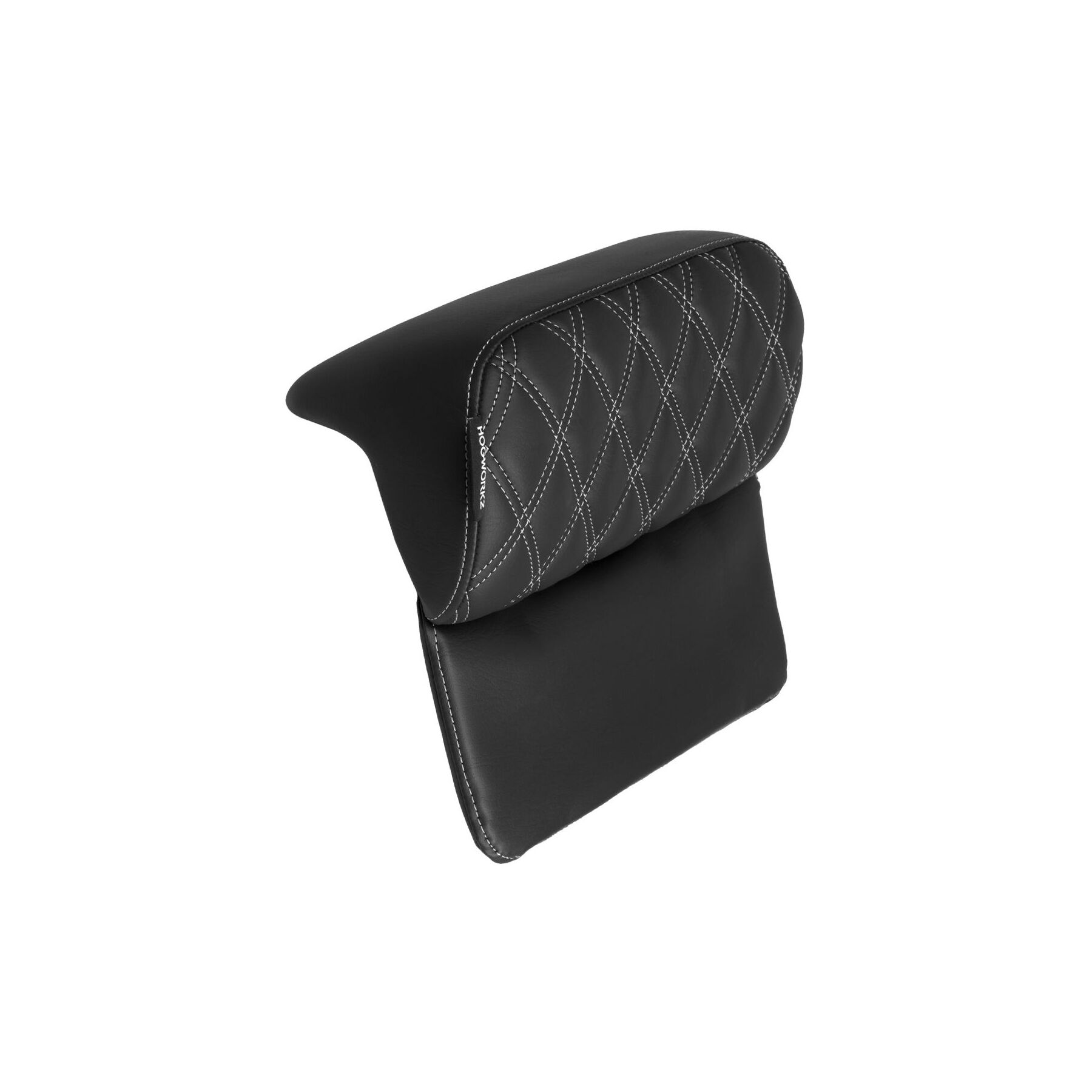HogWorkz Diamond Stitched Slim Tour Pack Backrest Pad
