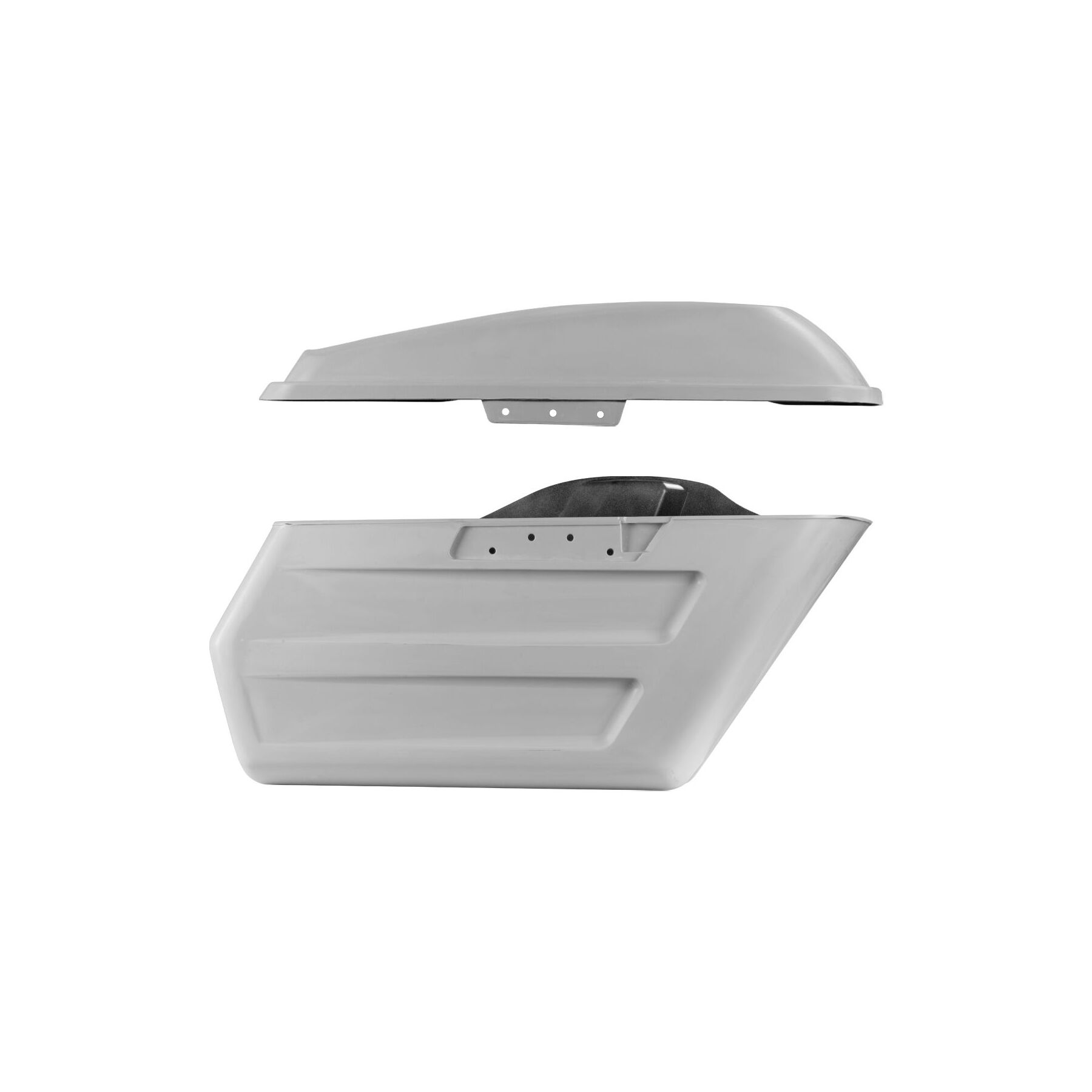 HogWorkz Chopped Hardline Saddlebags For Harley Touring 2014-2025