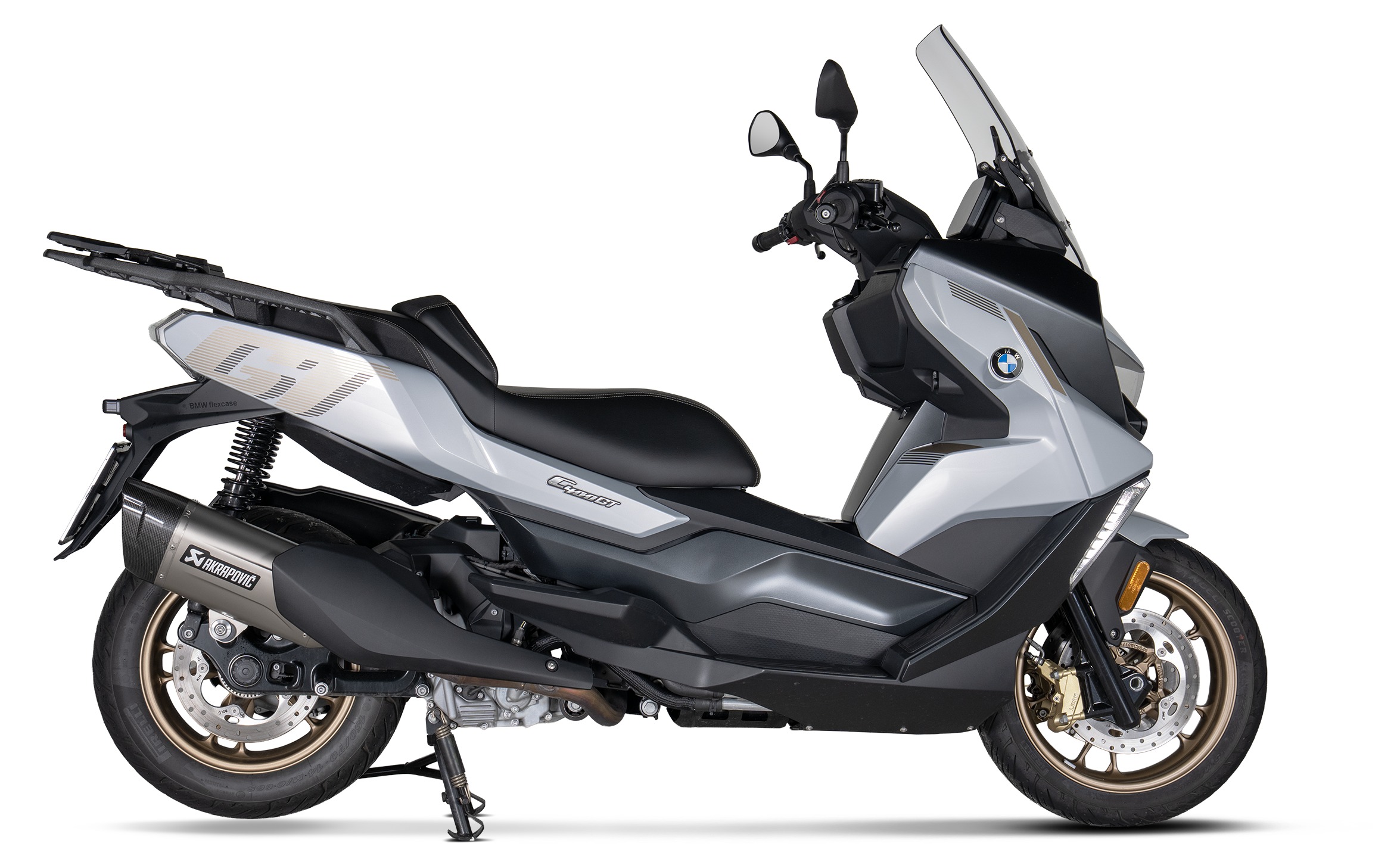Akrapovic Slip-On Exhaust BMW C400GT 2025 - RevZilla