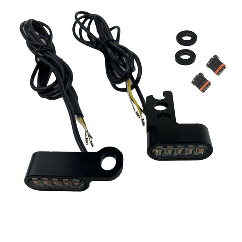 Custom Dynamics Mirror Turn Signals For Harley 1996-2026 [Open Box]
