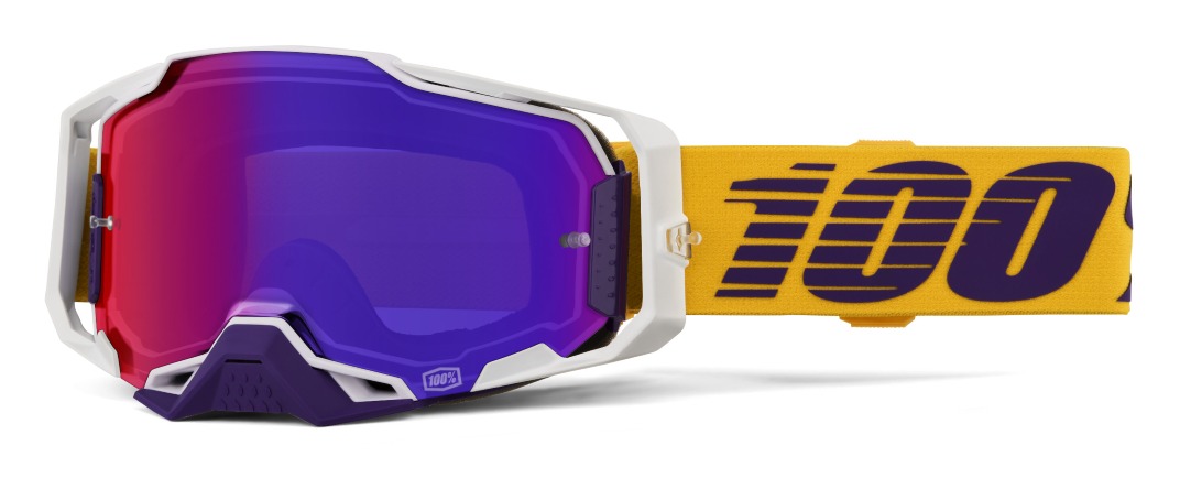 100% Armega Goggles - Mirrored Lens - RevZilla