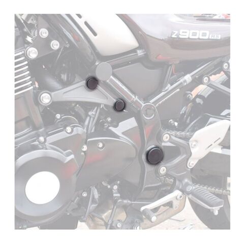 Puig Chassis Plugs Kawasaki Z900RS / Cafe 2018-2026 Black [Open Box]