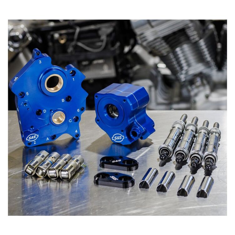 S&S Cycle Gear Drive Cam Chest Kit Without Cams For Oil Cooled Harley Softail / Touring 2017-2026