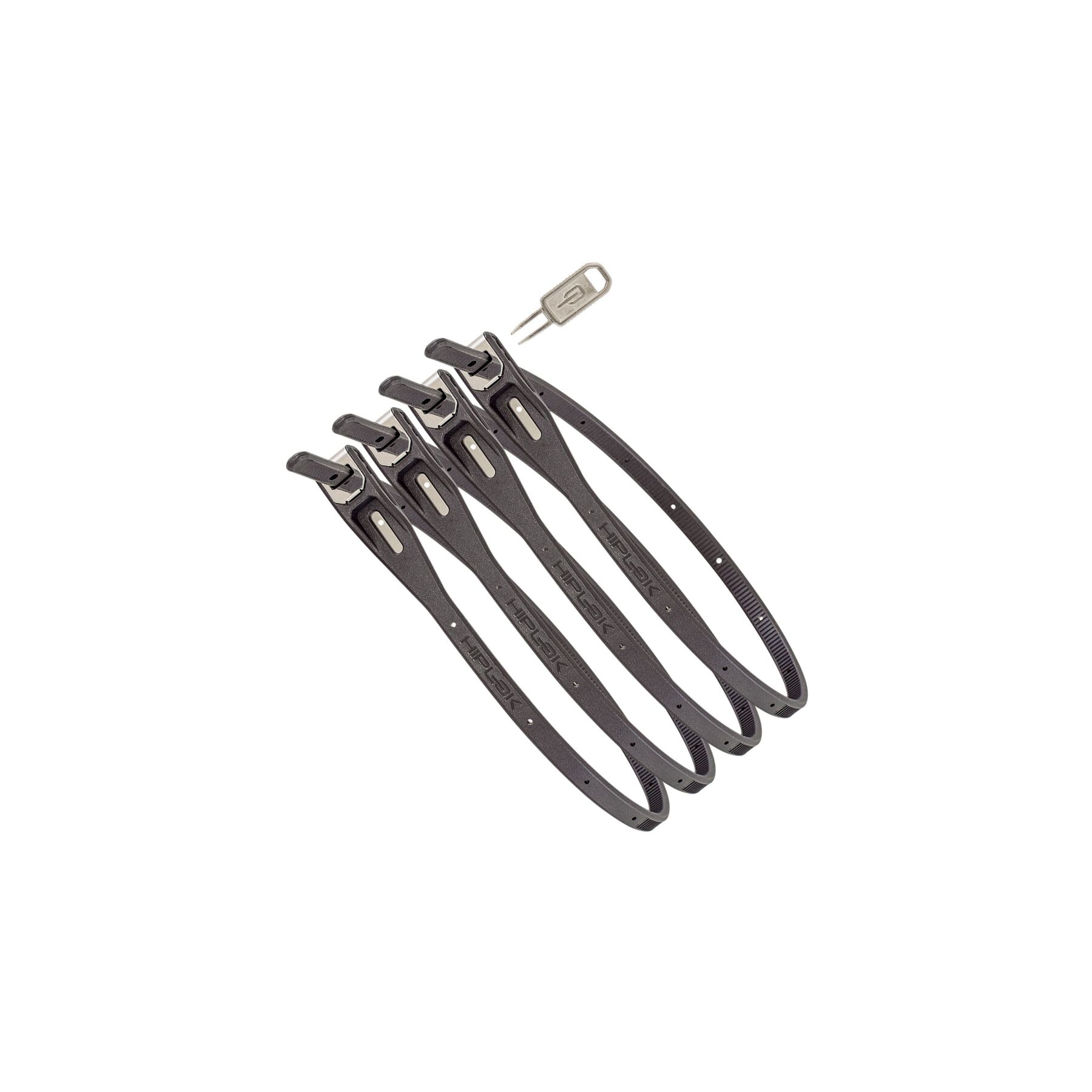 Hiplok Z-LOK Lockable Security Ties - 4 Pack