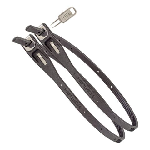 Hiplok Z-LOK Lockable Security Ties - Twin Pack