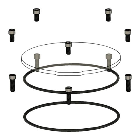 Trask Assault Derby Cover Repair Kit For Harley Touring 2015-2026