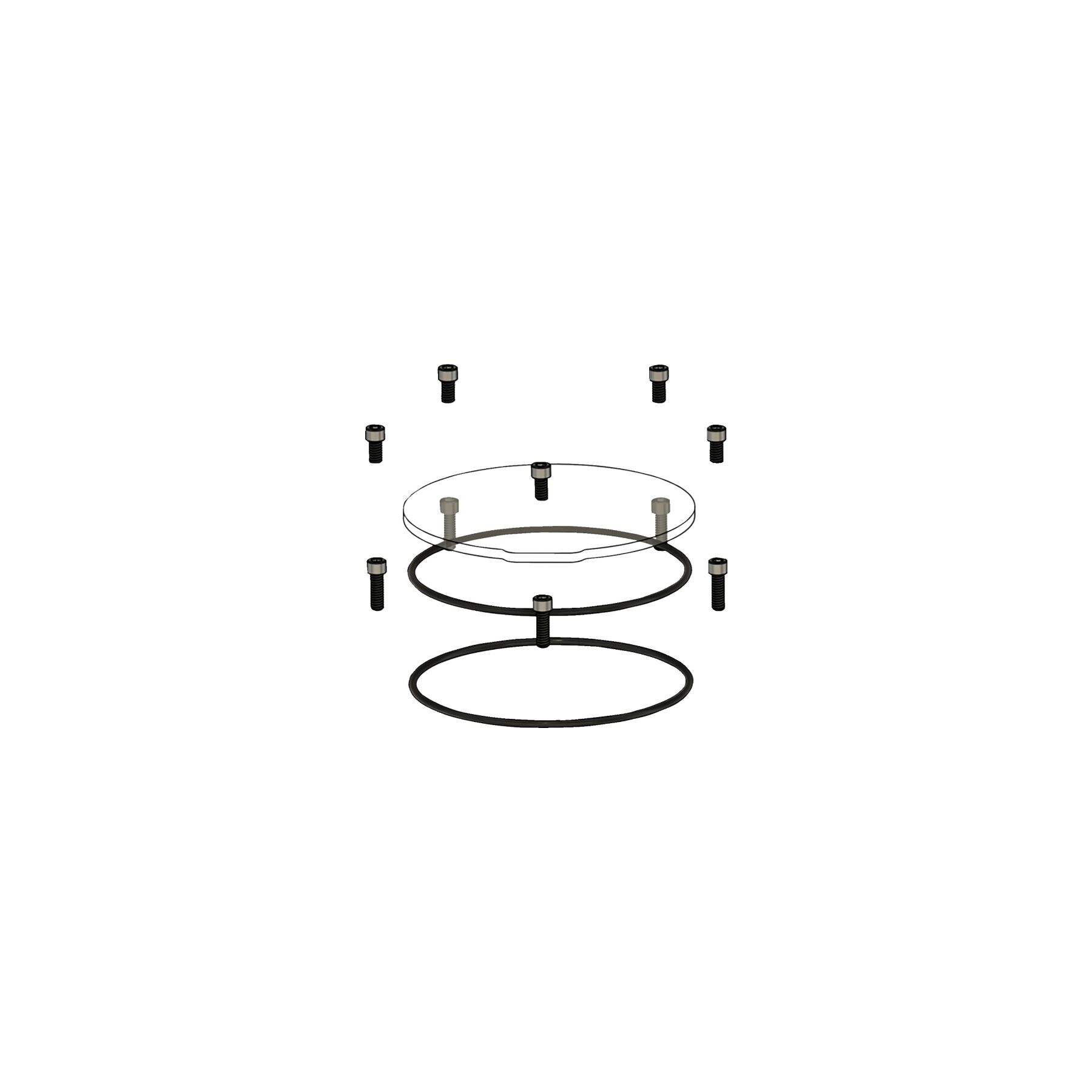 Trask Assault Derby Cover Repair Kit For Harley Softail 2018-2026