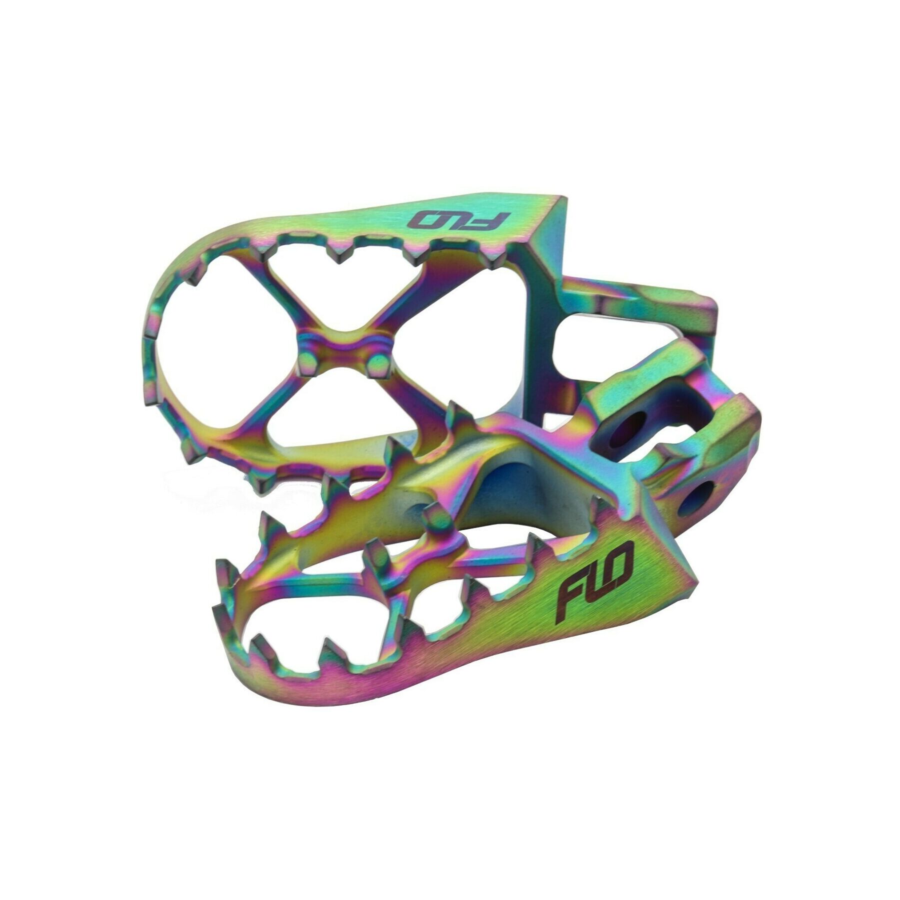 Flo Motorsports Titanium Foot Pegs Yamaha 250cc-450cc 2023-2026