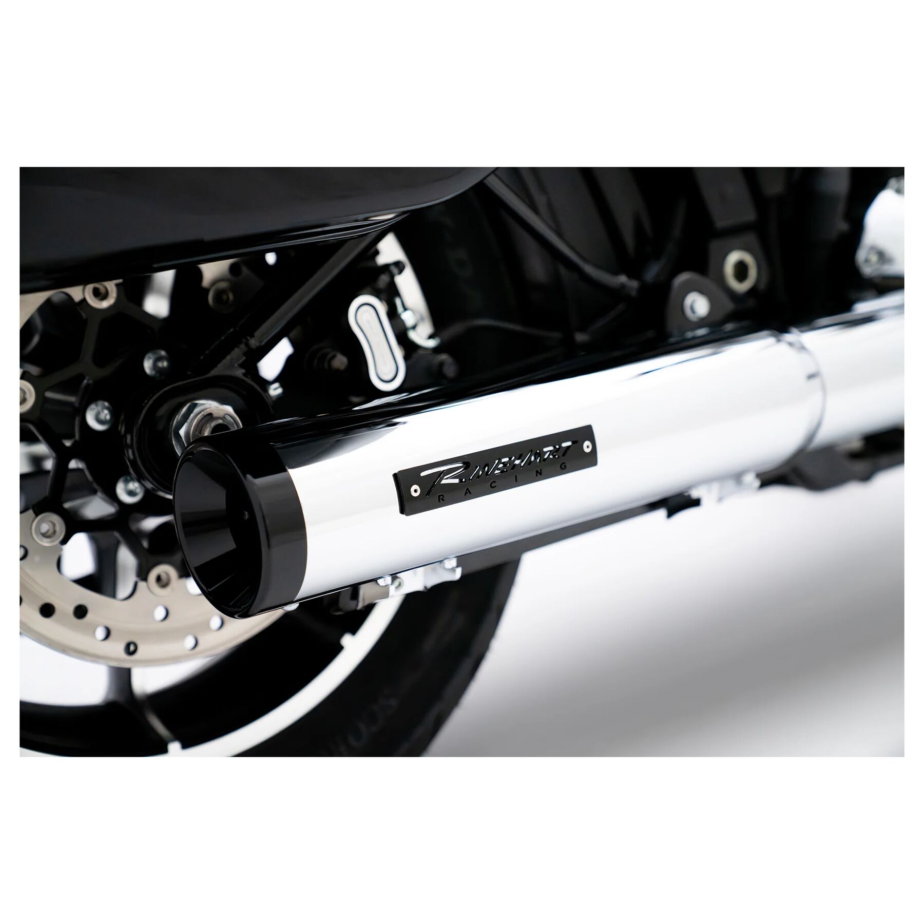 Rinehart HP 40 2-Into-1 Slip-On Muffler For Harley Softail 2025-2026