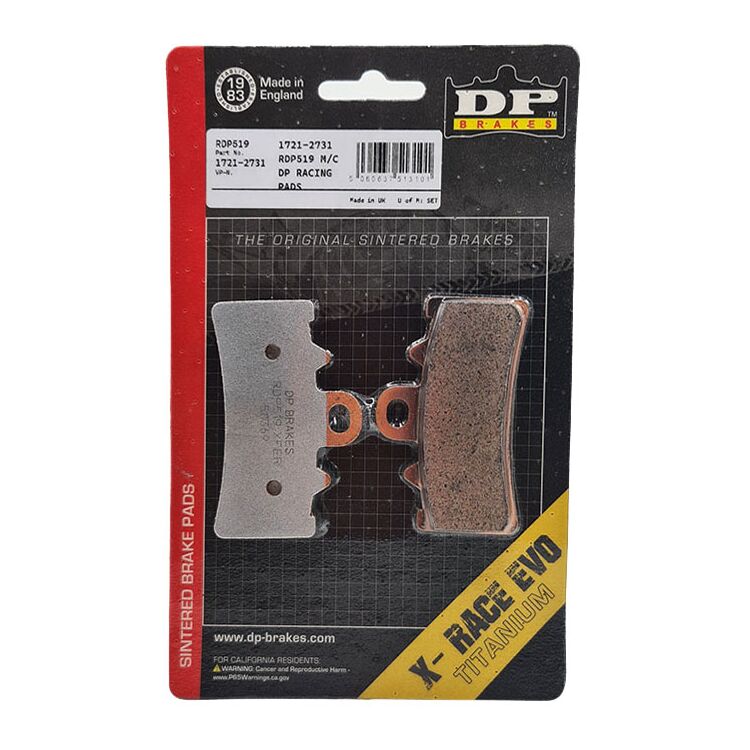DP Brakes RDP X-Race Titanium Front Brake Pads RDP519