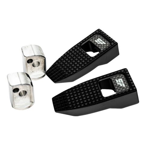 SlyFox Performance Speed Pegs For Harley Softail 2018-2026 Driver / Black Anodized [Open Box]