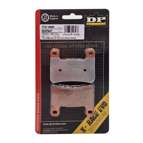 DP Brakes RDP X-Race Titanium Front Brake Pads RDP947