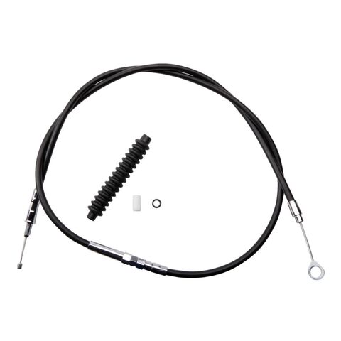 Drag Specialties Alternative Length Clutch Cable For Harley Big Twin 2006-2017 74-11/16" / Black [Open Box]