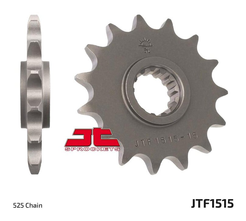 15 JT Sprockets Front Sprocket Kawasaki Ninja ZX-6R 1995-1997 - RevZilla