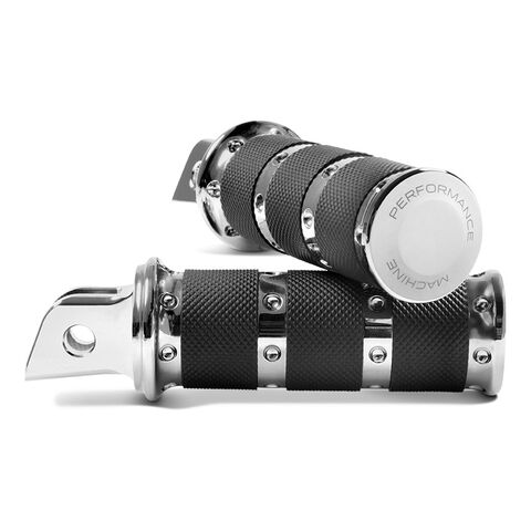 Performance Machine XLS Footpegs for Harley Softail 2018-2026 Passenger / Chrome [Open Box]