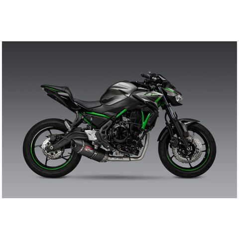 Yoshimura AT2 Race Exhaust System Kawasaki Ninja 650 / Z650 2017-2026 Carbon Fiber/Carbon Fiber [Open Box]