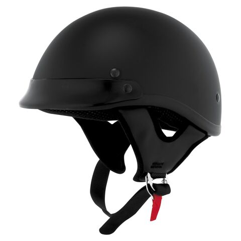 Skid Lid Traditional Helmet Flat Black / MD [Blemished - Very Good]