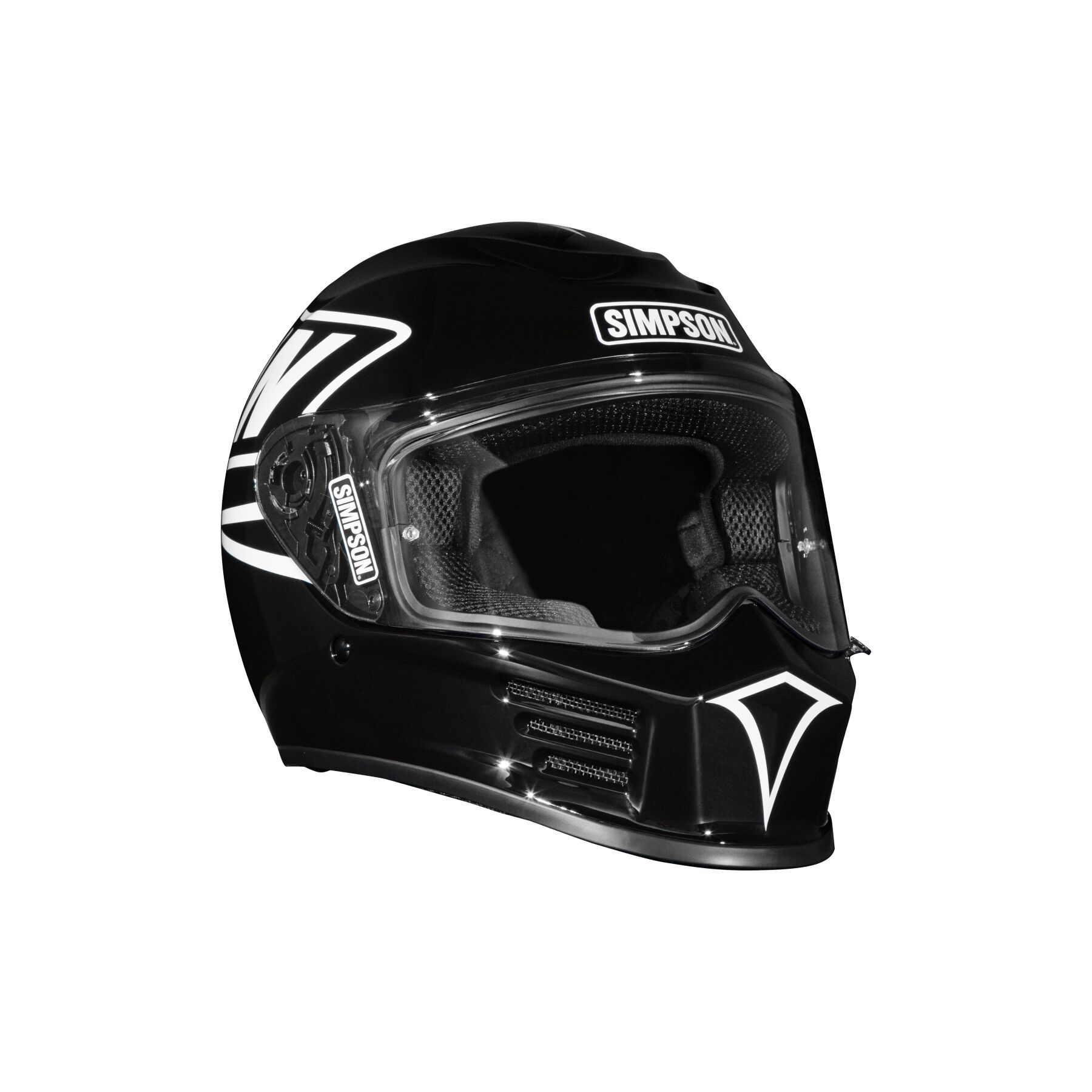 Simpson Speed Bandit 12 O'Clock Helmet