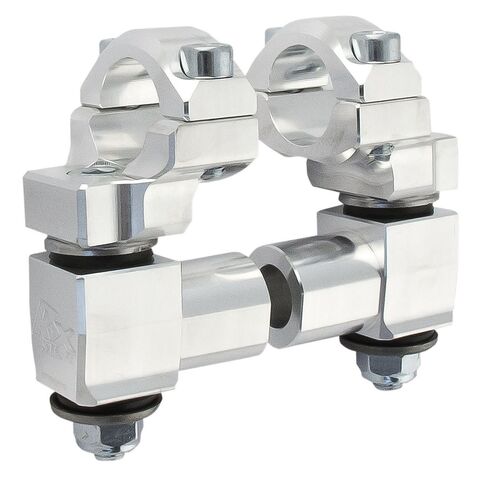 Rox Anti-Vibration Elite 2" Pivot Risers for 1 1/8" Handlebars Aluminum [Previously Installed]