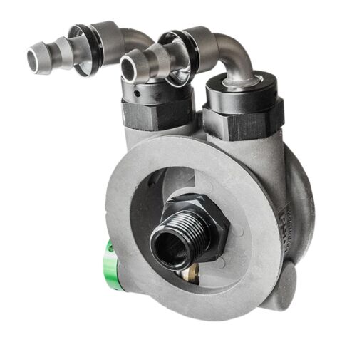 Jagg Oil Coolers Oil Filter Adapter With Thermostat For Harley Big Twin / Sportster 1984-2022