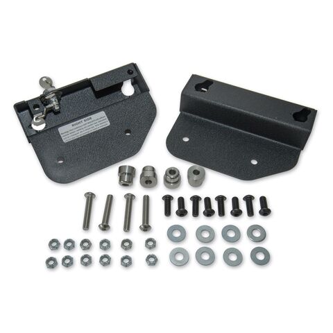 Leatherworks Quick Mounts Saddlebag Mounting System For Harley Sportster 2004-2022 With Detachable Ba... [Open Box]