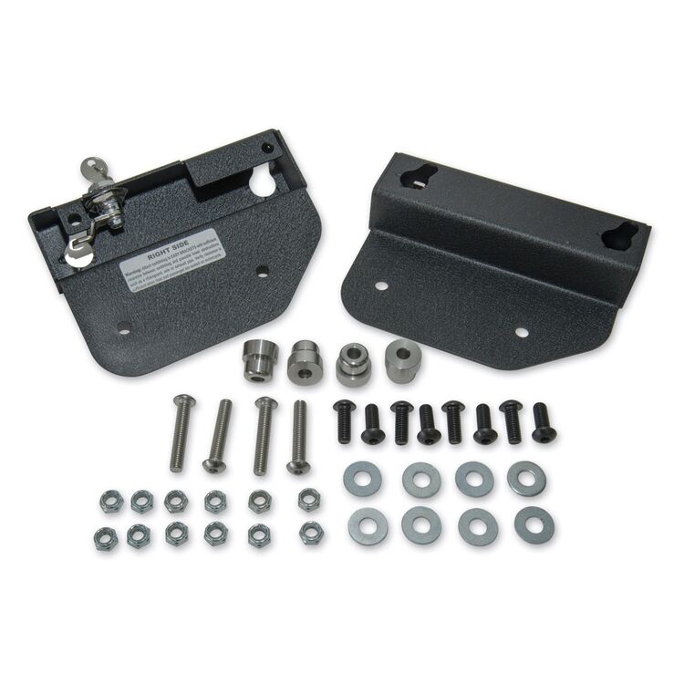 Leatherworks Quick Mounts Saddlebag Mounting System For Harley Sportster 2004-2022 With Detachable Ba... [Open Box]