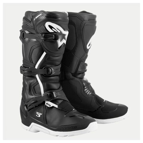 Alpinestars Tech 3 Enduro Waterproof Boots Black/White / 11 [Blemished - Very Good]