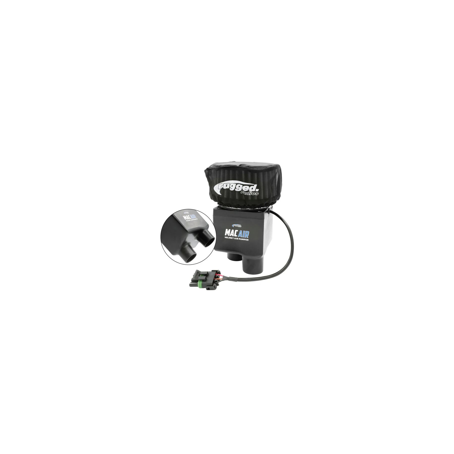 Rugged Radios MAC Air 2-Person Helmet Air Pumper