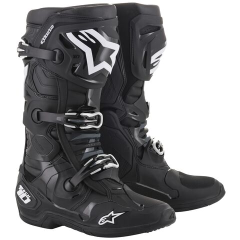 Alpinestars Tech 10 Boots (9) Black/White / 9 [Blemished - Acceptable]