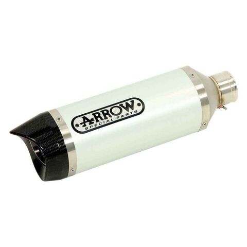 Arrow Thunder Slip-On Exhaust Honda CBR650F 2014-2016 Aluminum [Previously Installed]