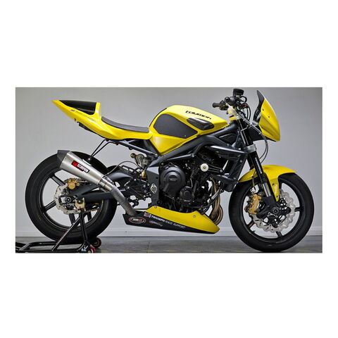 TechSpec Snake Skin Tank Pads Triumph Daytona 675 / Street Triple Black / Standard [Open Box]