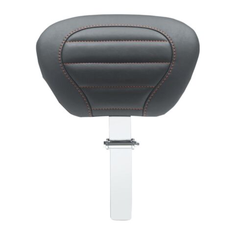 Mustang Driver Backrest Super Touring Deluxe Seat For Harley Touring