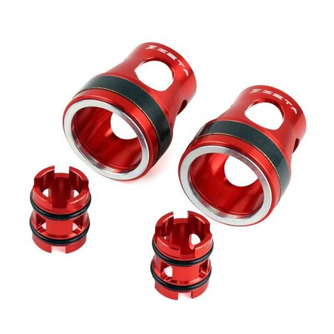 Zeta Fork Lowering Kit Honda CRF450R / R-S / RX / X / L / RL / Suzuki RMZ450 2017-2026 Red [Previously Installed]