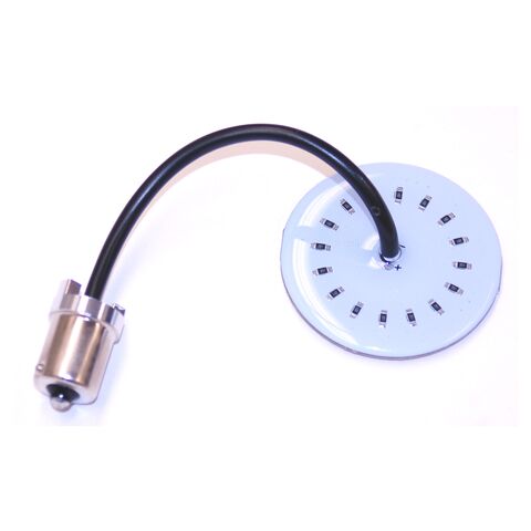 Letric Lighting Co. LED Front Bullet Style Turn Signal Inserts For Harley 2000-2025 White / Amber 1157 [Previously Installed]