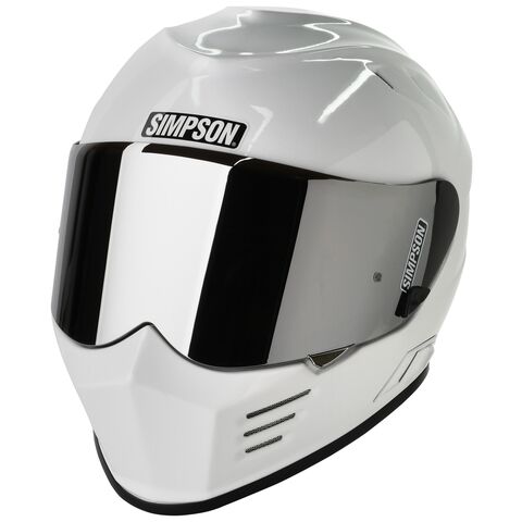 Simpson Ghost Bandit Helmet White / MD [Open Box]